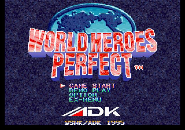 World Heroes Perfect screenshot 3 for Sega Saturn